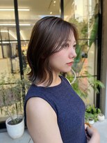 サンド 大阪梅田(sand)&nbsp;@haru__sand ボブ/レイヤーボブ/韓国風/小顔/ワンレン/大阪梅田