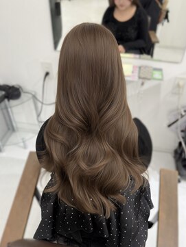 ハピネス 梅田茶屋町店(HAPPINESS) レイヤーカット/髪質改善/ブリーチなし/顔まわり/韓国ヘア/艶髪