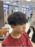 刈り上げマッシュ/ツイストスパイラル