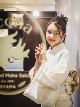 アチャ(Accha)の写真/きれいになったお客様を「いってらっしゃいませ」と送り出せるように心を込めてトータルコーディネート。