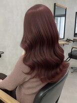 クラン 岡本(Chlan)&nbsp;韓国風ローズブラウン×大人ゆるウェーブ