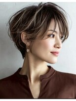 ハーツ(Heart's) ◇大人可愛い20代30代40代50代前下がりショートボブ丸みショート