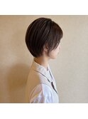可愛い丸みショートボブ@伊達　4/5