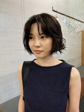 ニール シトロン 名古屋 伏見 丸の内(NEELU citron) [Neelu_take]ヘルシーなボブパーマ