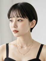 アイニ 河内小阪店(aini)&nbsp;白髪ぼかしカラー白髪ぼかしハイライト大人ショート30、40、50代