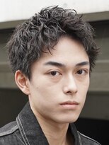 フィフス 栄(fifth)&nbsp;名古屋栄スパイキーショートアップバング短髪メンズカット30代