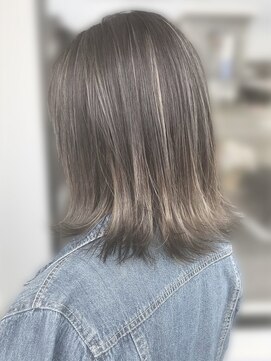 アース 天満橋店(HAIR & MAKE EARTH) 秋の大人韓国風◎くびれミディ×ブラウンハイライト