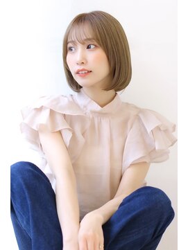 オーロ 塚口店(ORO) 内巻き美髪ボブスタイル