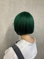 トリコ(ToricO) アンブレラカラー オリーブグリーン ダブルカラー ブリーチ