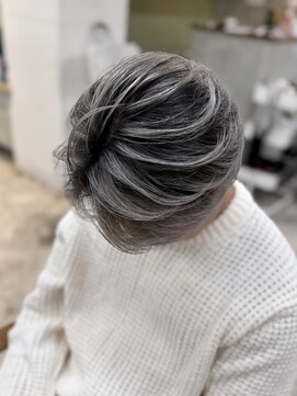 ミラリー トウキョウ(Mirareee Tokyo) バレイヤージュ20代30代40代◎シャドールーツフェザーパーマ