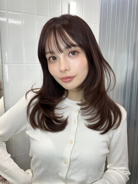 a16レイヤーカットザクザクレイヤーブリーチなしカラー