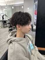 ネクスト 静岡店(NEXT) 縦落ちセンターパートパーマ