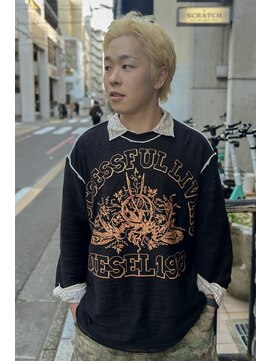 レイキョウト(Ray Kyoto) 【抜きっぱなしブリーチ】ラフにキマるハイトーン