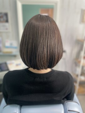 リトルスマイリー 鵠沼海岸店(Little Smiley) 美髪復活カラー/オリーブベージュ