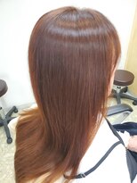 ローレル(Laurel)&nbsp;ナチュラルストレート/ヘナ/ロング/カラー/50代/城南区/別府