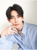 フリックパーマ/ツーブロックショート/韓国風マッシュ