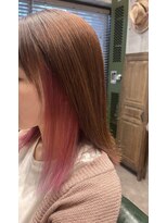 リビー(LIBEY) ファンシーピンクのイヤリングカラー