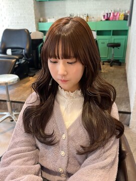 コル(col oodori) ちょこっとレイヤー×マロンブラウン