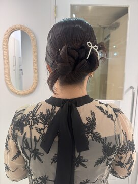 ローウェ 京都四条河原町(Louwe) カチモリ/結婚式アレンジ/ヘアアレンジ/市じゃ