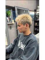リッチブランドアンドコー 守口店(Rich Brand&Co)&nbsp;ダブルカラーブリーチケアブリーチミルクティーリタッチシルバー