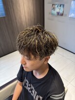 アース オーセンティック 新浦安店(EARTH Authentic)&nbsp;メッシュ×シャドウパーマ