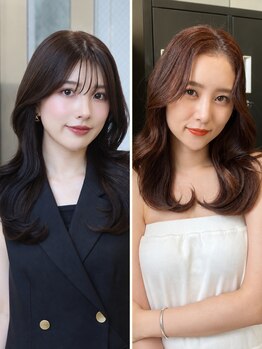 マイア 川崎駅店(hair saloon maia)の写真/【川崎駅徒歩３分】長さを変えずに、印象チェンジ。レイヤーでつくるミディアム・ロングヘア/川崎/レイヤー