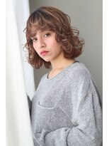 ヘア ラボ ニコ 藤沢店(hair Labo nico...)&nbsp;ハイライト ボブ