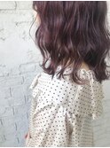 ピンクアッシュピンクヘアピンクパープルダブルカラーボブ4032