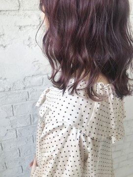 プライズ 池袋店(prize) ピンクアッシュピンクヘアピンクパープルダブルカラーボブ4032