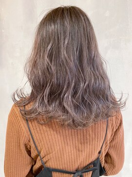 アルバム 新宿(ALBUM SHINJUKU) ラベンダーアッシュ_外ハネボブアッシュブラウン_ba261911