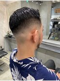 バーバー　フェードカット/ツーブロック/刈り上げ/アップバング