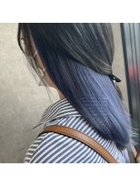 ラニバイセブンルックス 宇都宮雀宮店(Lani by 7LOOKS) 色落ちが綺麗なブルー×インナーカラー