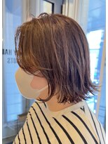 バディヘア ルーツ(BUDDY HAIR ROOTS) ナチュラルボブウルフ、ベージュグレージュ