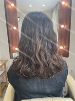 アーキヘアーカリス(archi hair charis)&nbsp;切りっぱなしゆるふわパーマ