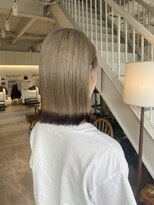 グリーン(green)&nbsp;リナ  流行りの裾カラー