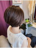 大人ショートボブ