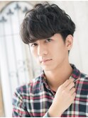 ゆるふわ巻きパーマで好感度◎グランジショートU草加