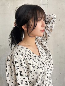 フレーム 博多店(FRAME) さっと結んで可愛い顔周り＆レイヤーカット【福岡/博多】