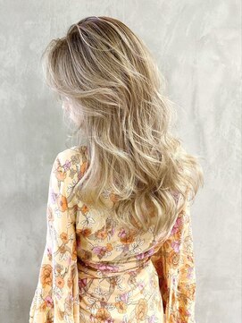 プネル(punel) ダブルカラー/ベージュカラー/インナーカラー/ハイライト[原宿]