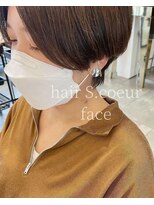 ヘアーエスクールフェイス(hair S. COEUR face) ウルフカット/ヘルシースタイル/３０代