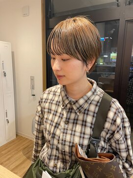 オアシス ガーデン 上野店(Oasis GaRDEN) ハイトーンショートボブ