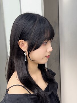 ビューナゴヤ 名駅(VIEW NAGOYA) 前髪カタログ/イメチェンスタイル／ウェーブパーマ/こなれミディ