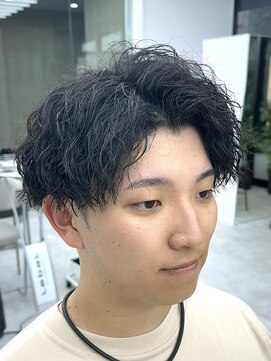 ビューブルー 亀戸錦糸町(VIEW BLUE) ツイストスパイラル/メンズマッシュショート/波巻きカルマパーマ