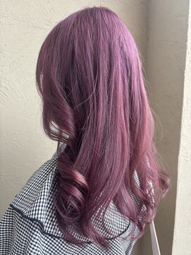 ヘアルーム フラット(HAIR ROOM flat) 韓国風チェリーピンク