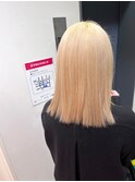 グレージュカラー透明感カラーオリーブカラー
