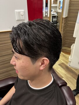 銀座マツナガ 神田店 20代30代王道爽やかイケメンツーブロック刈り上げ