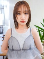 ミンクス 青山店(MINX)&nbsp;鎖骨ボブ顔まわりレイヤー