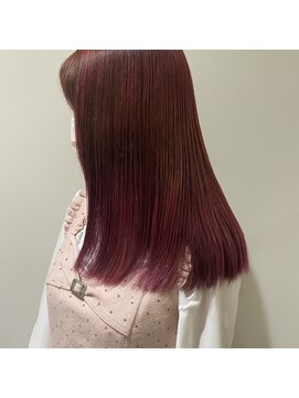 フレーム へアアンドトリートメント 天王寺北口店(FRAME) ぱつっとロング