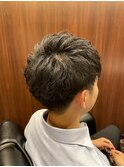 ツーブロック ショート
