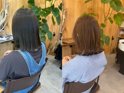 ランプヘアー(lamp hair)の写真